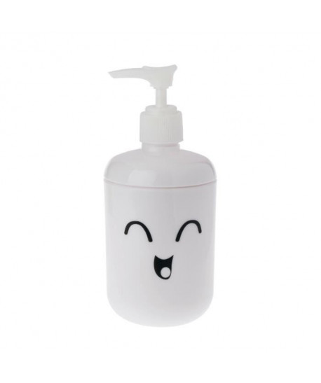 SMILING Distributeur de savon  16x7x7cm  Blanc