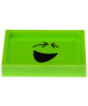 SMILING Porte savon  11,5x2x8cm  Vert kiwi