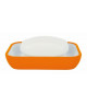 COCCO Porte savon  2,5 x 12 x 8,5 cm  Orange