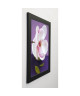 BEYLER CATHERINE Image encadrée Composition Zen : Fleur de Magnolia sur coupe verte  47x57 cm  Violet