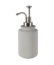 CIMENT Distributeur de savon  19,5 x 8 x 8 cm  Gris