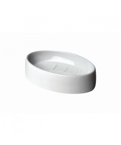 GERSON Porte savon  13x8,8x3 cm  Blanc