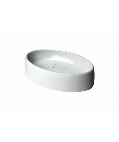 GERSON Porte savon  13x8,8x3 cm  Blanc