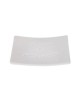 SAVON DE MARSEILLE Porte savon  1x12x12cm  Blanc