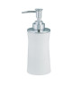 SPIRELLA Distributeur de savon Malibu  18,5x7x7cm  Blanc