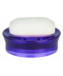 SPIRELLA Porte savon Ma x Light  3,5 x 10,5 x 10,5cm  Violet