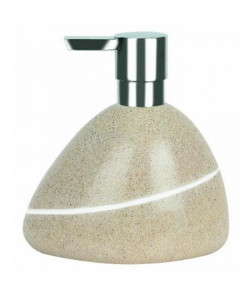 SPIRELLA Distributeur de savon Etna  14,5 x 13,5 x 8,5cm  Beige clair