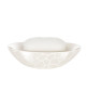 PEBBLE Porte savon  4x14x9,5cm  Blanc