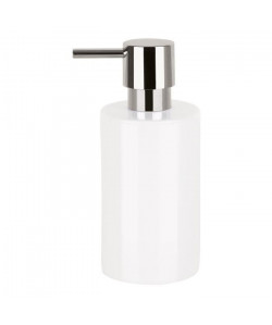 TUBE Distributeur de savon Porcelaine  16x7x7 cm  Blanc