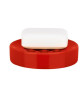 TUBE Porte savon Gres  2,6x11x11 cm  Rouge