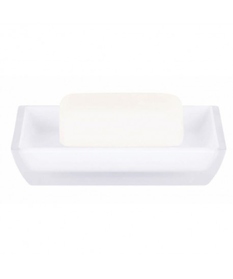 SPIRELLA Porte savon Freddo  2,3x12,5x8,6cm  Blanc