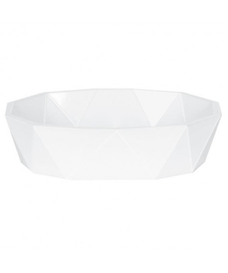 SPIRELLA Porte savon Cristal  3x11,5x10cm  Blanc opaque