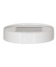 TUBE Porte savon Porcelaine  2,5x10,5x10,5 cm  Blanc