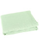 VENT DU SUD Drap plat SONATE en lin lavé  270x300 cm  Vert tilleul