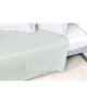 VENT DU SUD Drap plat Percale Manoir  Perle  180x290cm