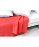 VENT DU SUD Drap plat PALACE 100% coton  270x300 cm  Cranberry