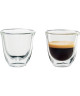 DELONGHI Lot de 2 tasses Espresso  6 cl