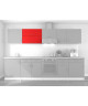 OBI Meuble haut de cuisine L 80 cm  Rouge mat