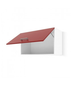 ULTRA Meuble hotte de cuisine L 60 cm  Rouge mat