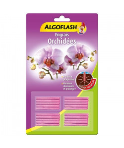 ALGOFLASH Engrais Orchidées  20 bâtonnets