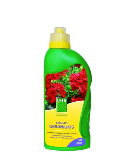 BHS Engrais géranium liquide  1 L