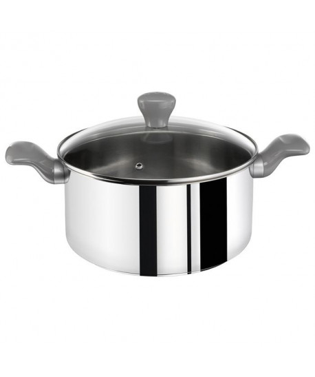 TEFAL ENVY A6054617 INOX FAITOUT 24 cm  couvercle