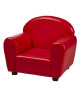 Fauteuil club enfant  Simili rouge  Contemporain  L 50 x P 40 cm