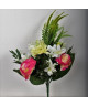 FLOW Bouquet de fleurs artificielles rose  52 cm