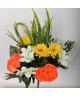 FLOW Bouquet de fleurs artificielles orange  52 cm