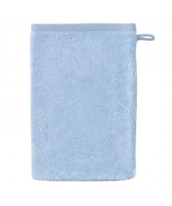 SANTENS Gant de toilette BAMBOO 16x22 cm  Ice bleu