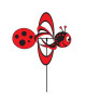 ELLIOT Moulin a vent coccinelle  Turbo Ladybug