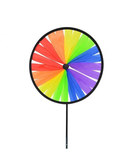 ICARE Moulin a vent roue Rainbow  Ř32 cm