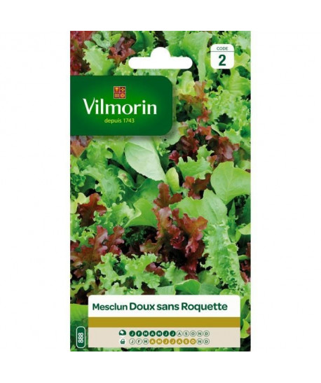 VILMORIN Mesclun doux sans roquette