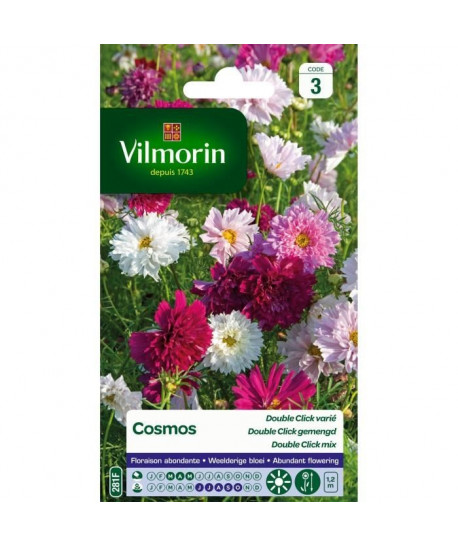 VILMORIN Cosmos Double Click varié