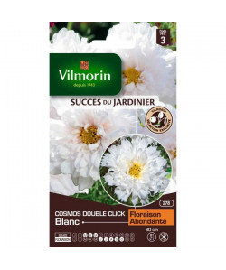 VILMORIN Cosmos Double Click blanc