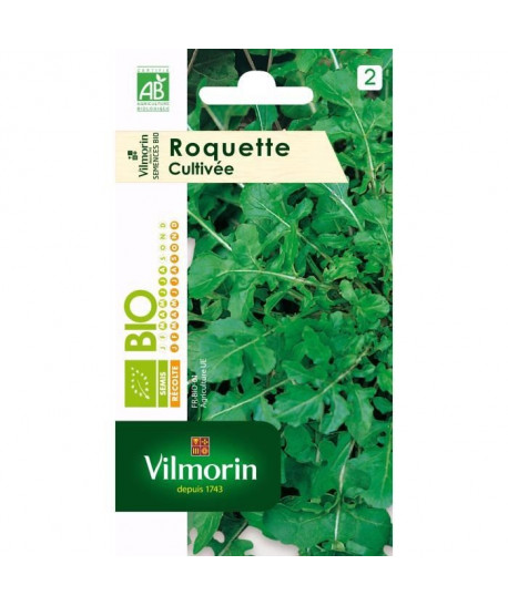 VILMORIN Sachet graines bio Roquette cultivée