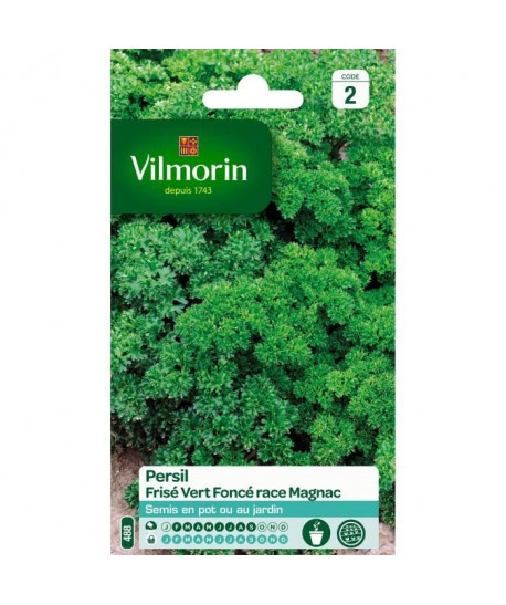 VILMORIN Sachet graines Persil frisé vert foncé MAGNAC