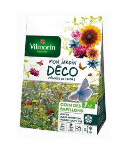 VILMORIN Mélange graines de fleurs COIN DES PAPILLONS  7 m˛