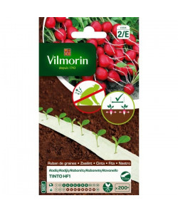 VILMORIN Ruban graines de Radis TINTO  2 x 2,5 m