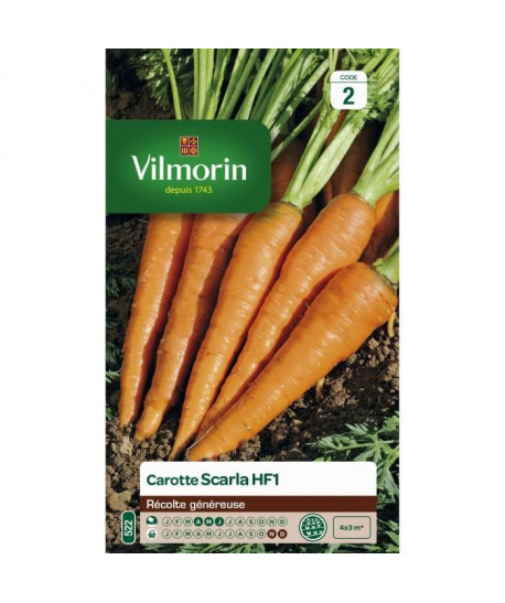 VILMORIN Graines de carotte scarla