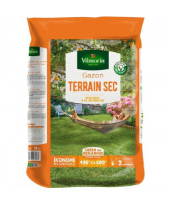 VILMORIN Semences de gazon rustique pour terrain sec  10 kg