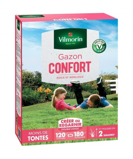 VILMORIN Semences de gazon Confort  3 kg