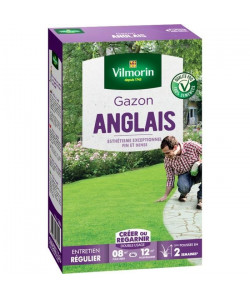 VILMORIN Semences de gazon anglais  200 g