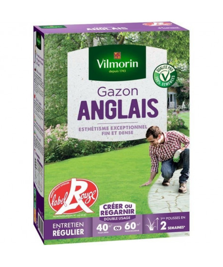 VILMORIN Semences de gazon anglais  1 kg