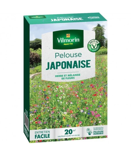 VILMORIN Semences de pelouse Japonaise  Mélange de fleurs annuelles