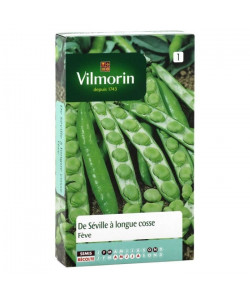 VILMORIN Feve de Séville a longues cosses Sachet de graines