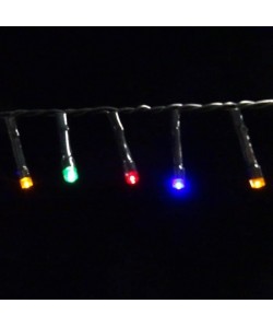 Guirlande lumineuse LED de Noël Snake light  Fonctionnant sur batterie  IP44  7,40m  Multicolore  LUCA LIGHTING