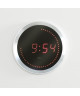 Horloge murale Ř30cm a LED rouge