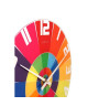 NEXTIME Horloge murale  Rainbow  Verre  Coloré  Ř 43 cm