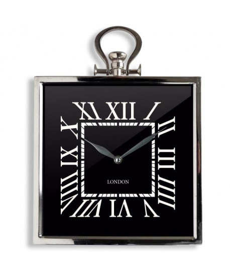 ORIUM Horloge murale Coco  28x28 cm  Noir